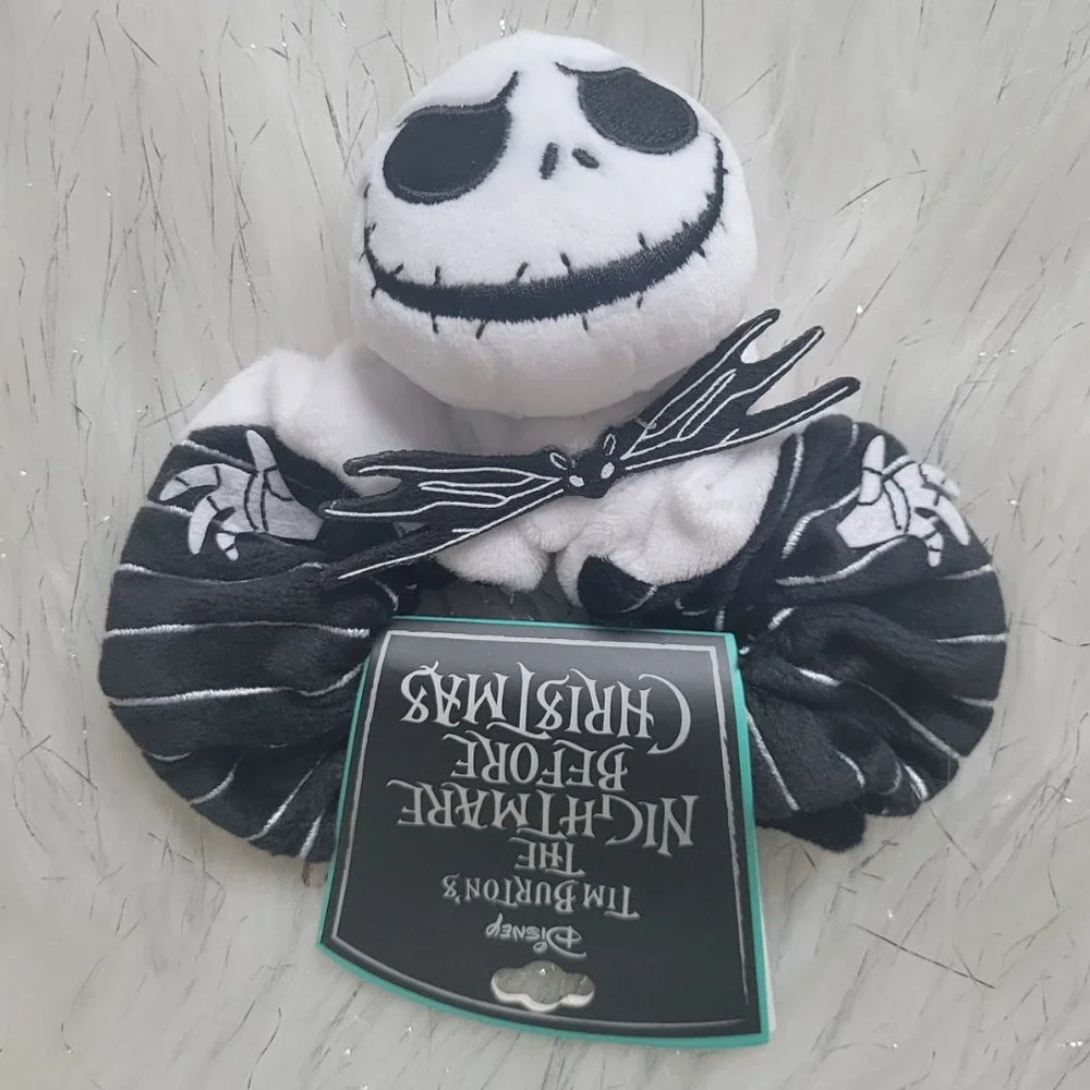 Nightmare Before Christmas Jack Skellington Scrunchie