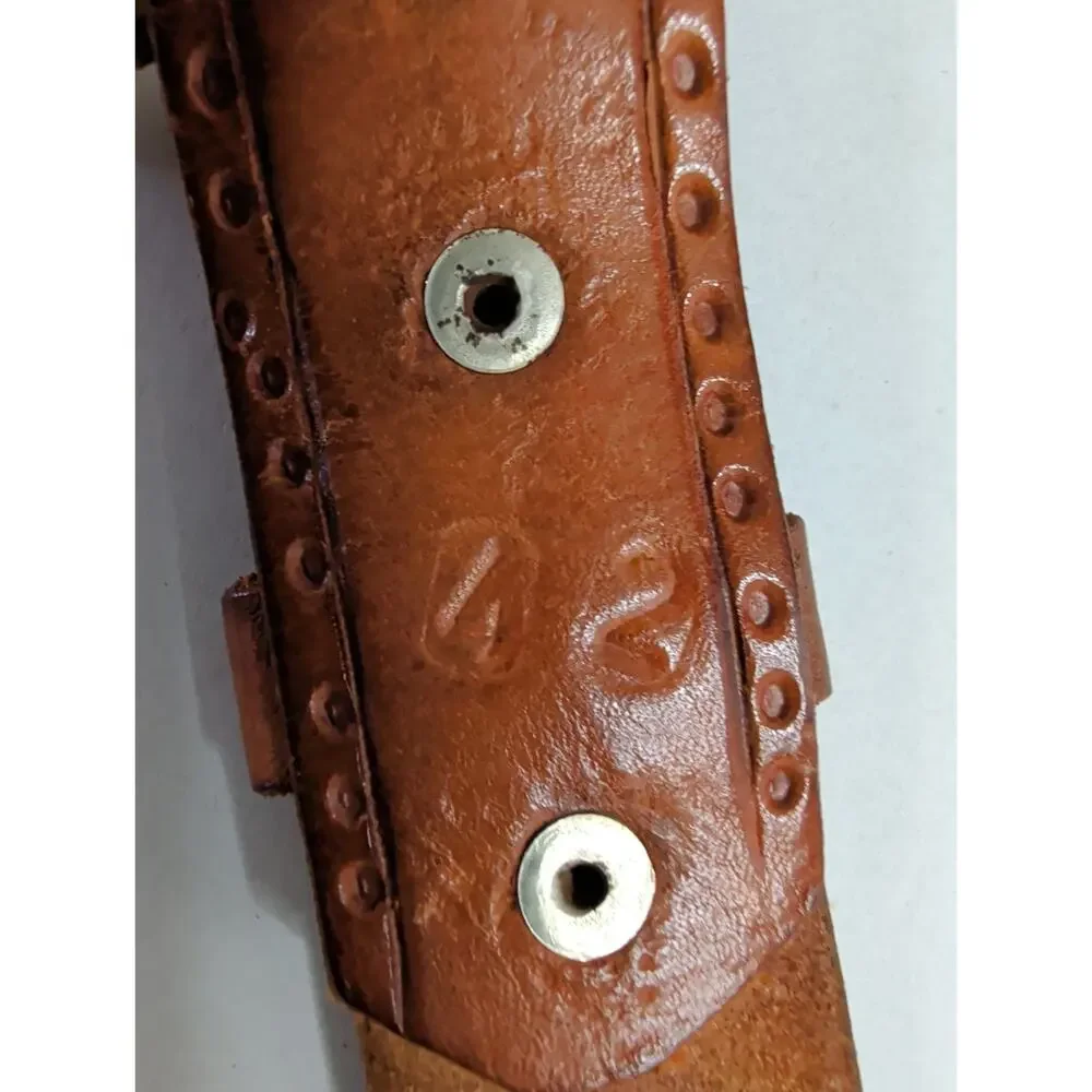 Handmade eagle embossed