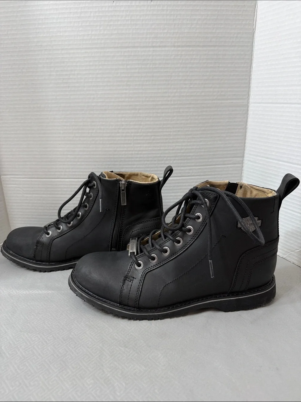 Harley-Davidson boots scuffs