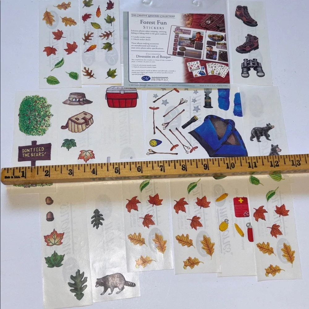 Creative Memories forest themed