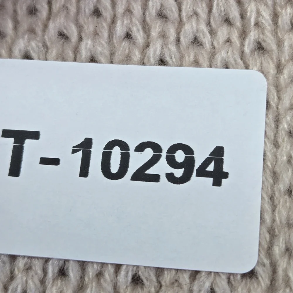 Calvin Klein Women Scarf‎ OS Beige Infinity Loop Knit Texture NWT