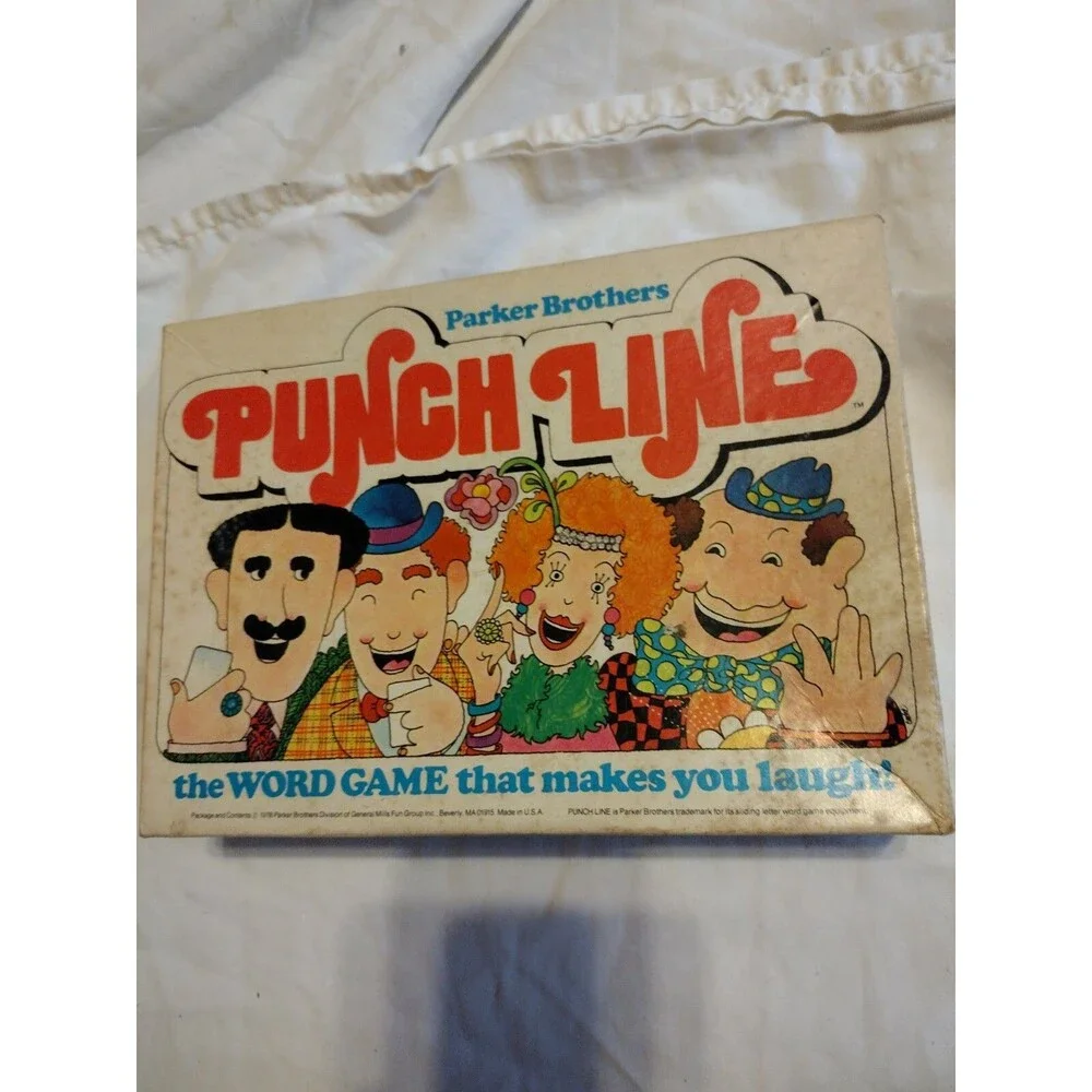 Vintage Punchline Parker Brothers 1978 Original Board Game
