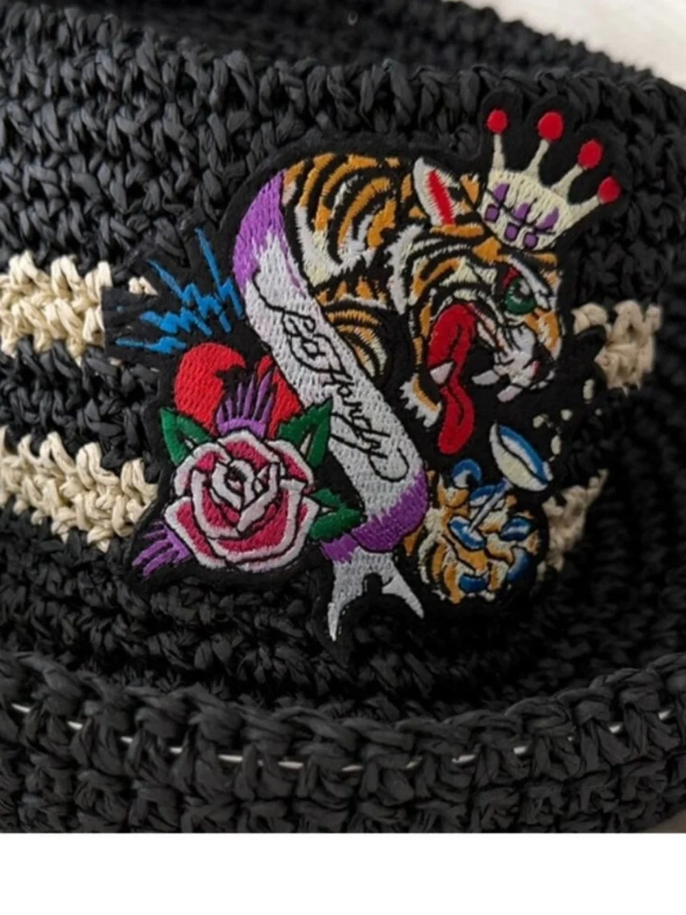 Ed Hardy black woven