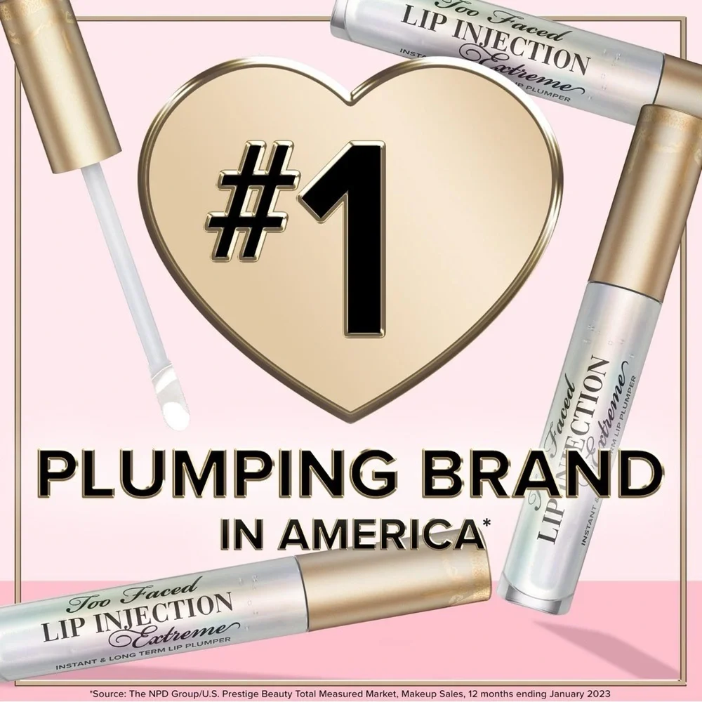 NEW Too Faced - Travel Size Lip Injection Extreme Hydrating Lip Plumper