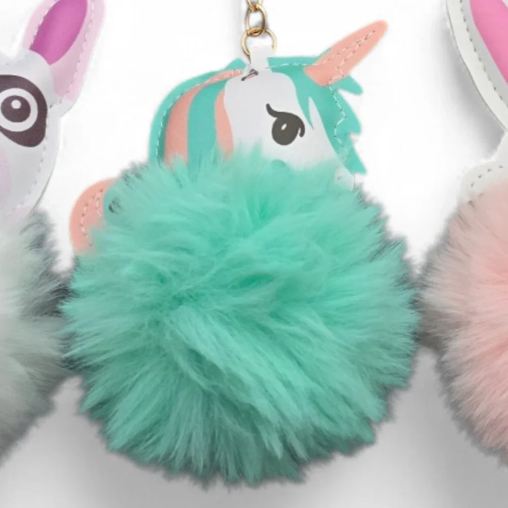 Key/Purse Charms cute pom