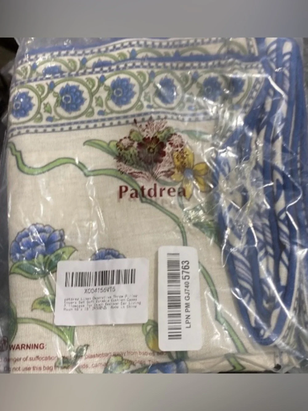 Patdrea includes covers