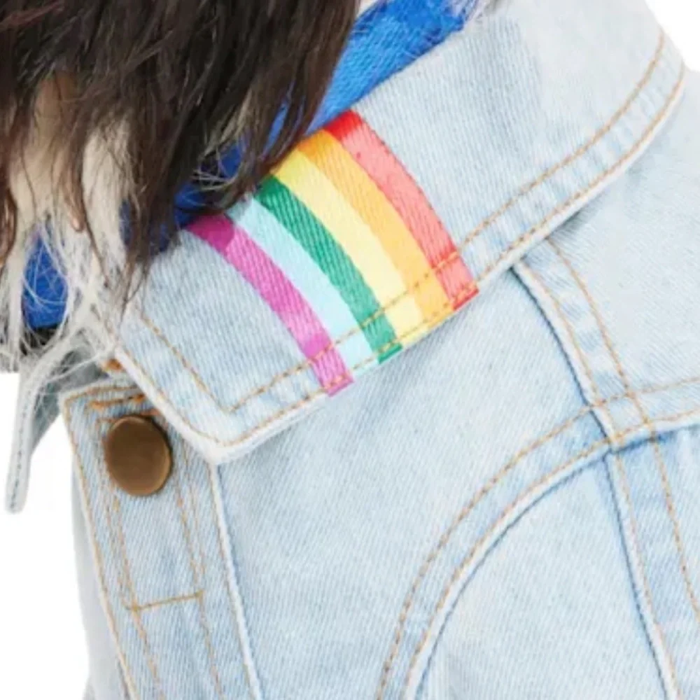 Youly rainbow denim