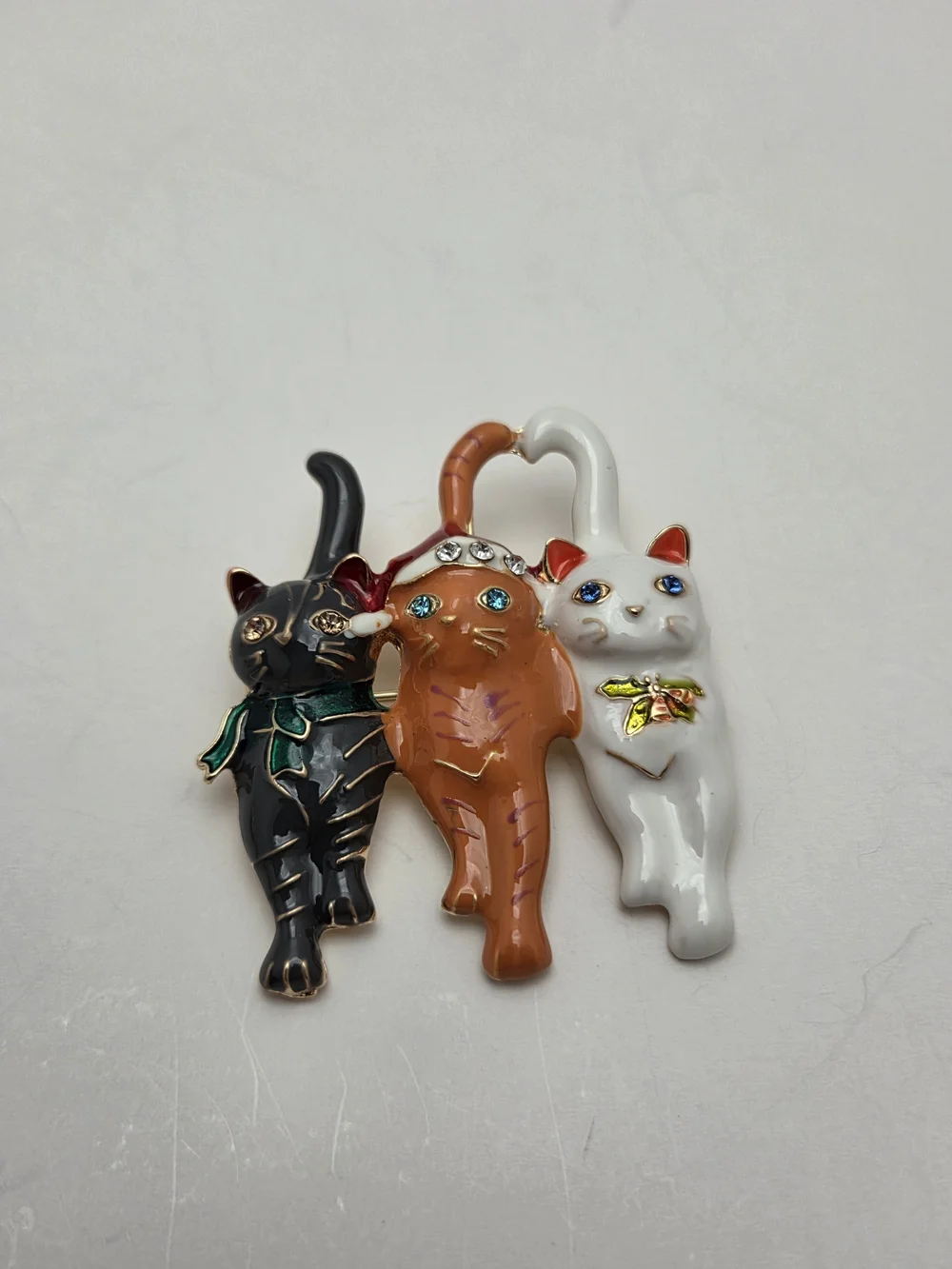 unmarked charming enamel