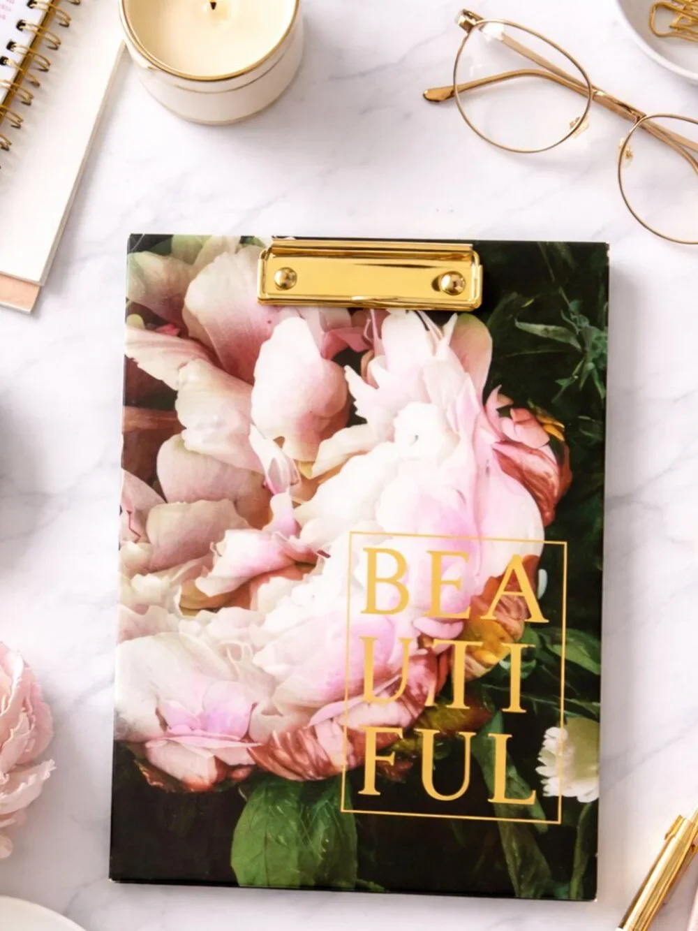 Paperlove floral clipboard