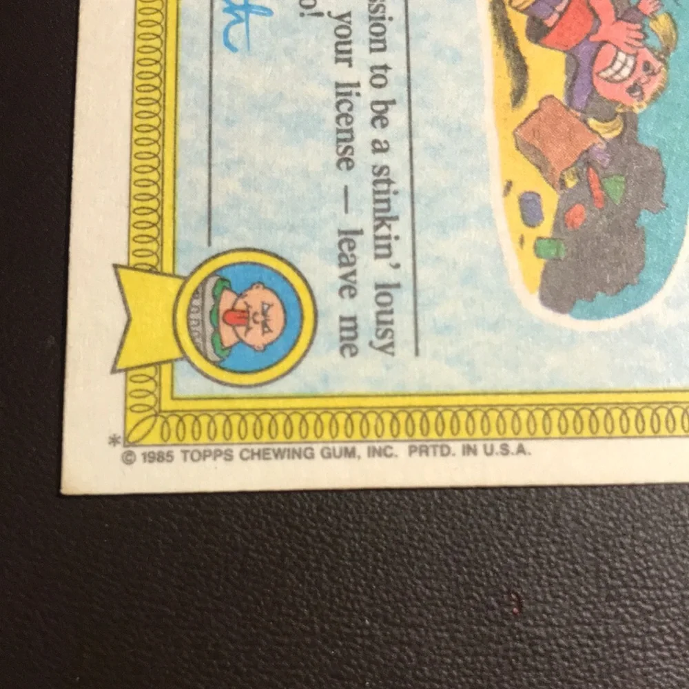 Topps 1985 15a