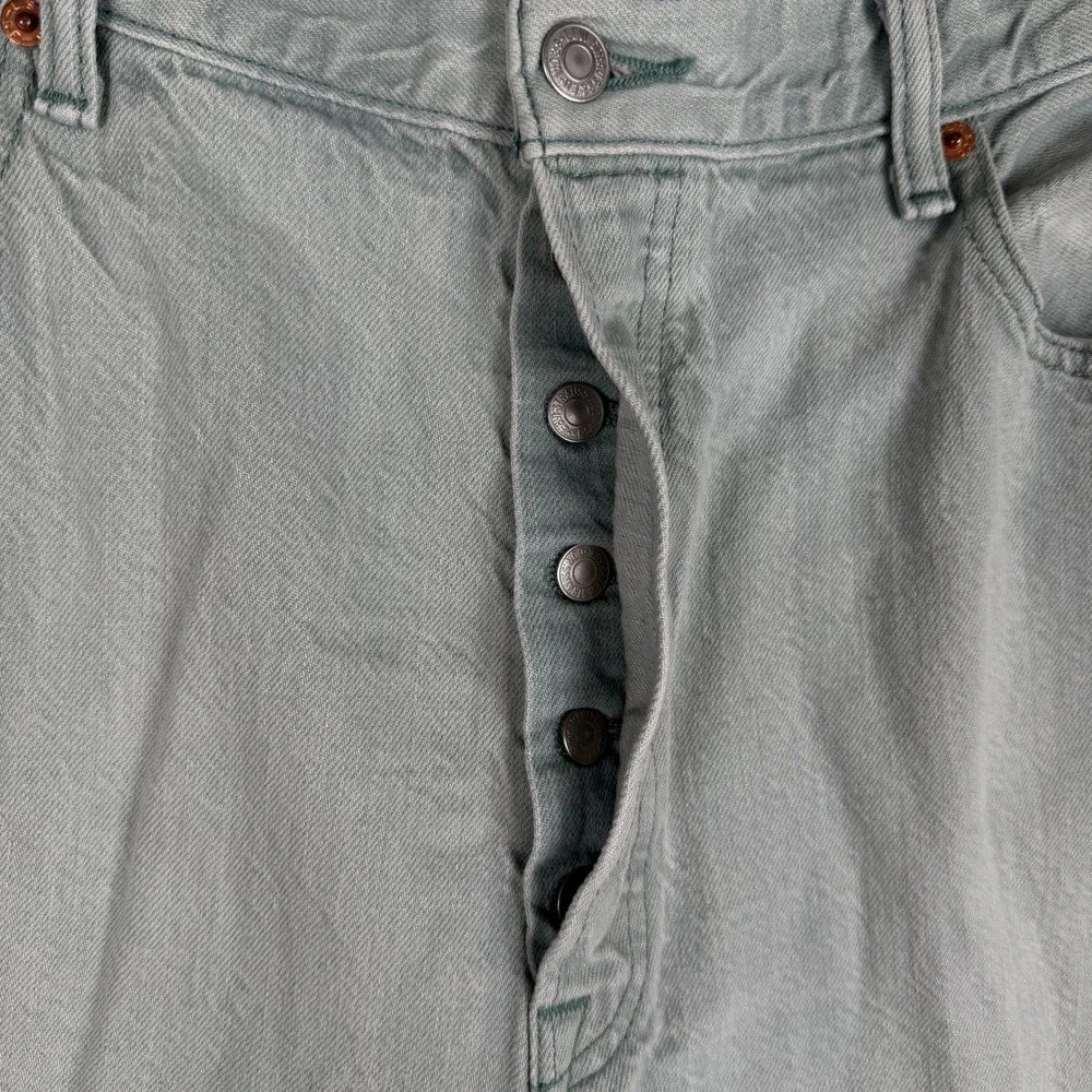 Levi's 501 Jeans 34x30 Original Shrink to Fit White Oak‎ Cone Denim Button Fly
