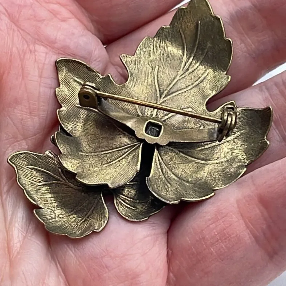 Vintage enameled layered