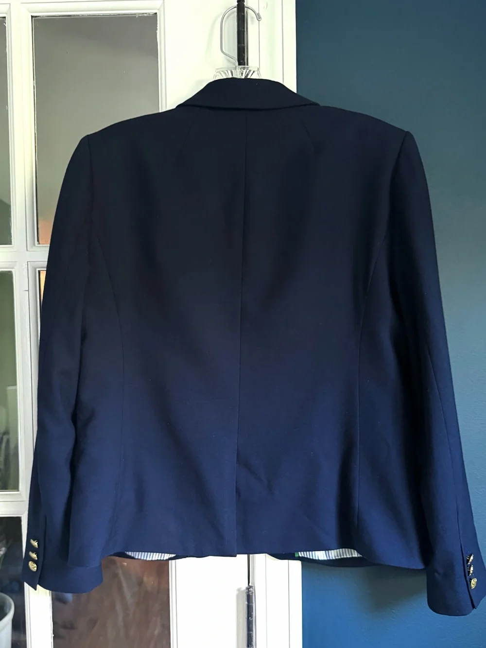 J. Crew Original Schoolboy Blazer, Navy Wool Blend | Size 12P | NWOT