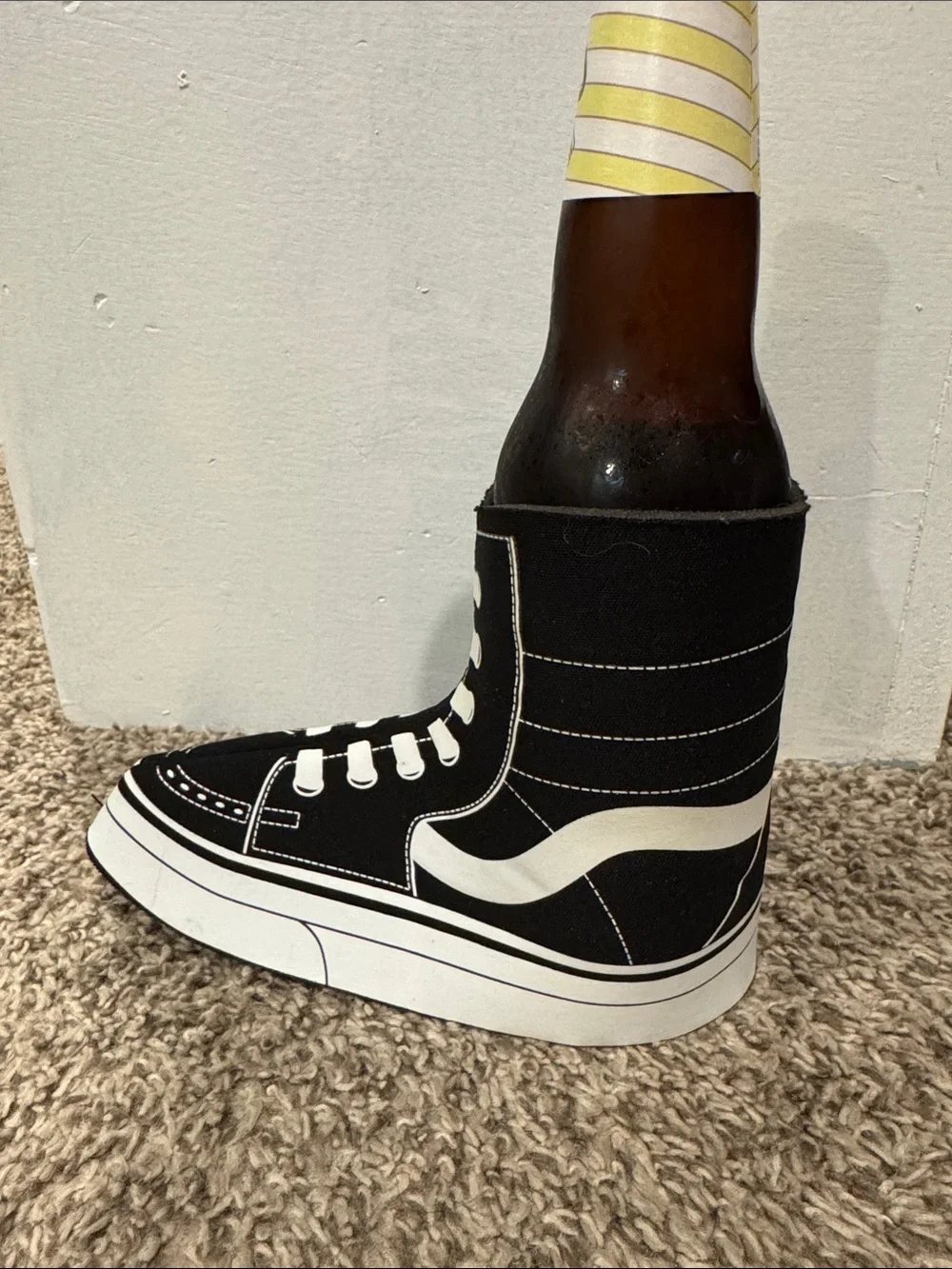 Vans sneaker koozie