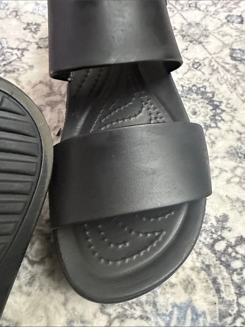 CROCS chunky platform