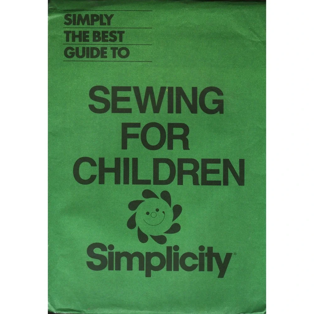 Simplicity Sewing for Children Guide Leaflet 0063 Instructional Booklet Green