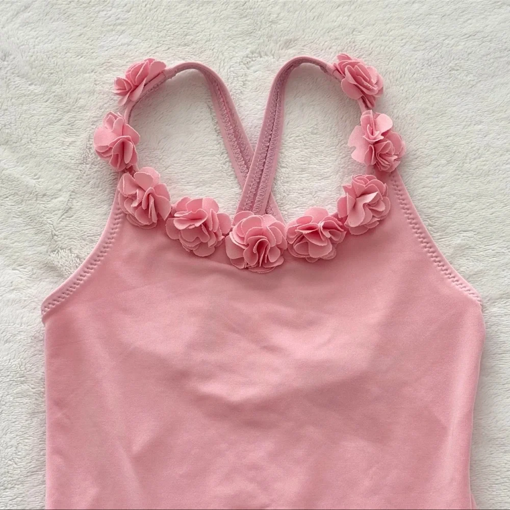 Zara pink swimsuit