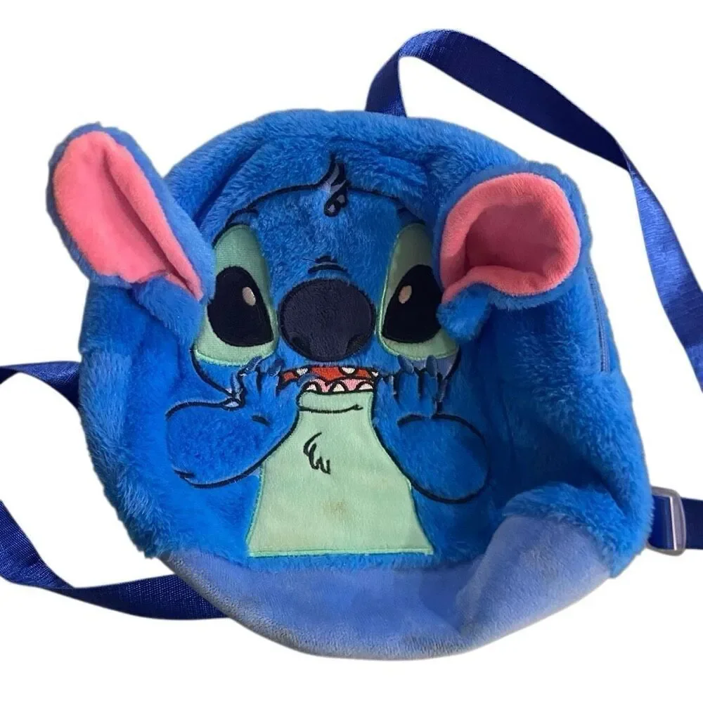Disney Lilo & Stitch furry mini backpack