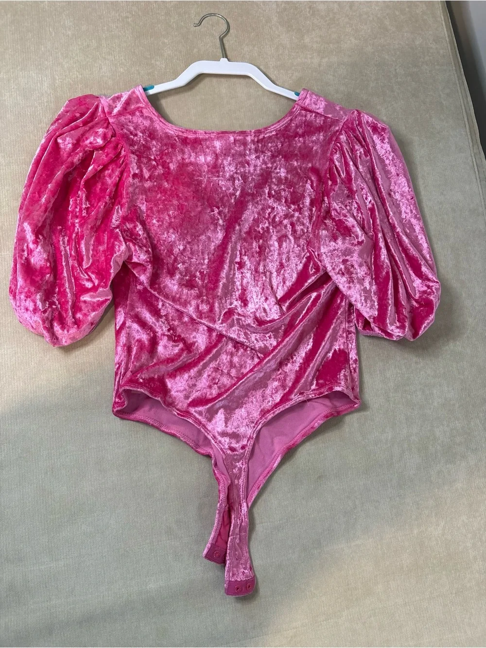 Free People crushed velvet