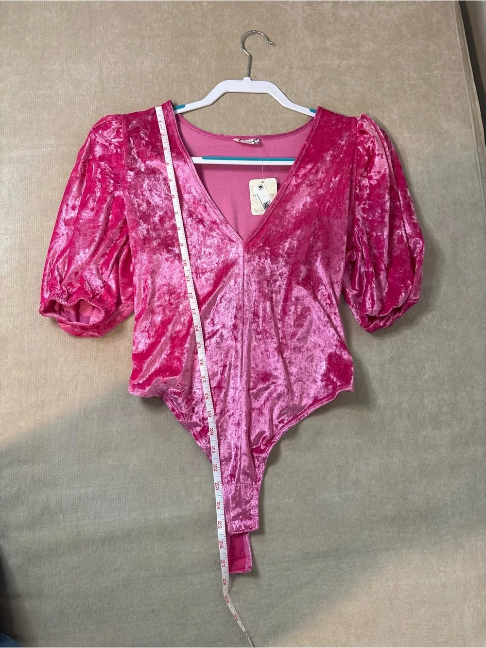 Free People crushed velvet
