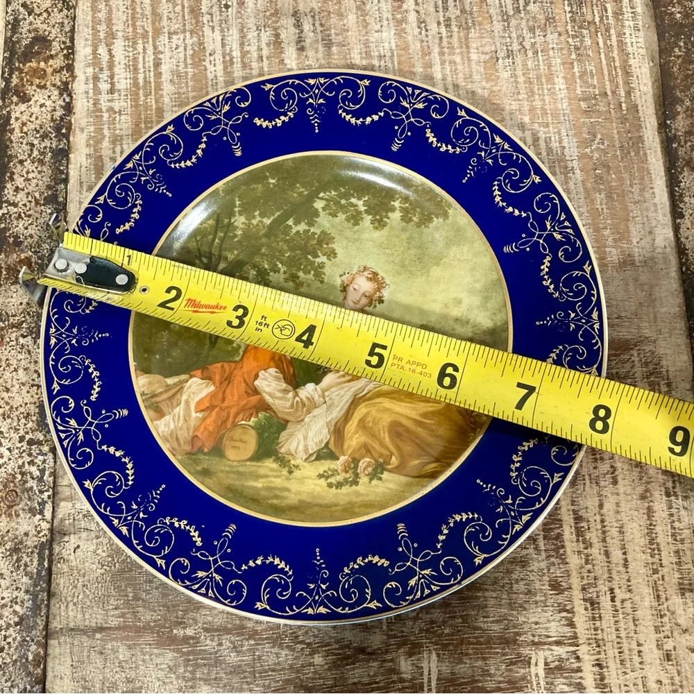 Vintage pair mirror
