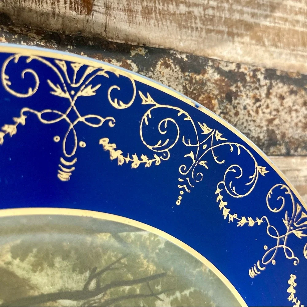 Vintage pair mirror