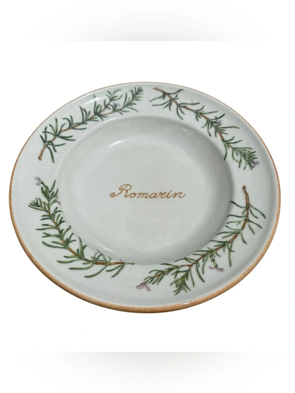 Vintage Williams Sonoma Romarin Rosemary Pasta Soup Bowl Italy Retired Rare HTF