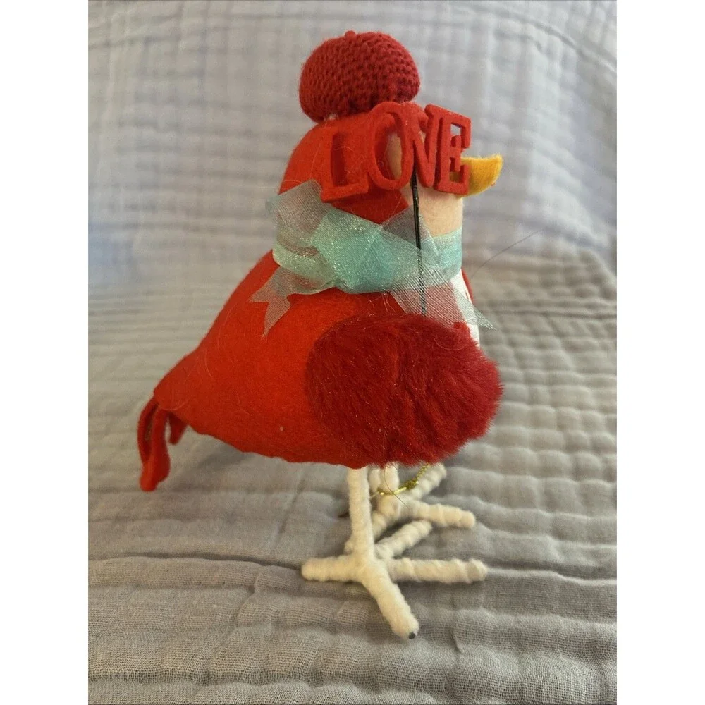 Spritz Valentines Day Holiday Aerial Fabric Bird Target 2023 Featherly Friends