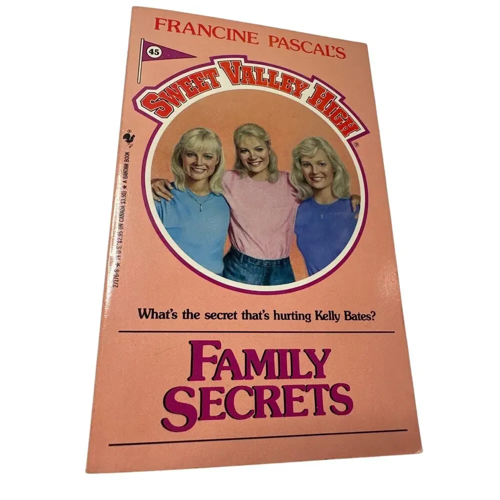 Sweet Valley High 1ST Edition First Print Book #45 Family Secrets Vintage 1980's