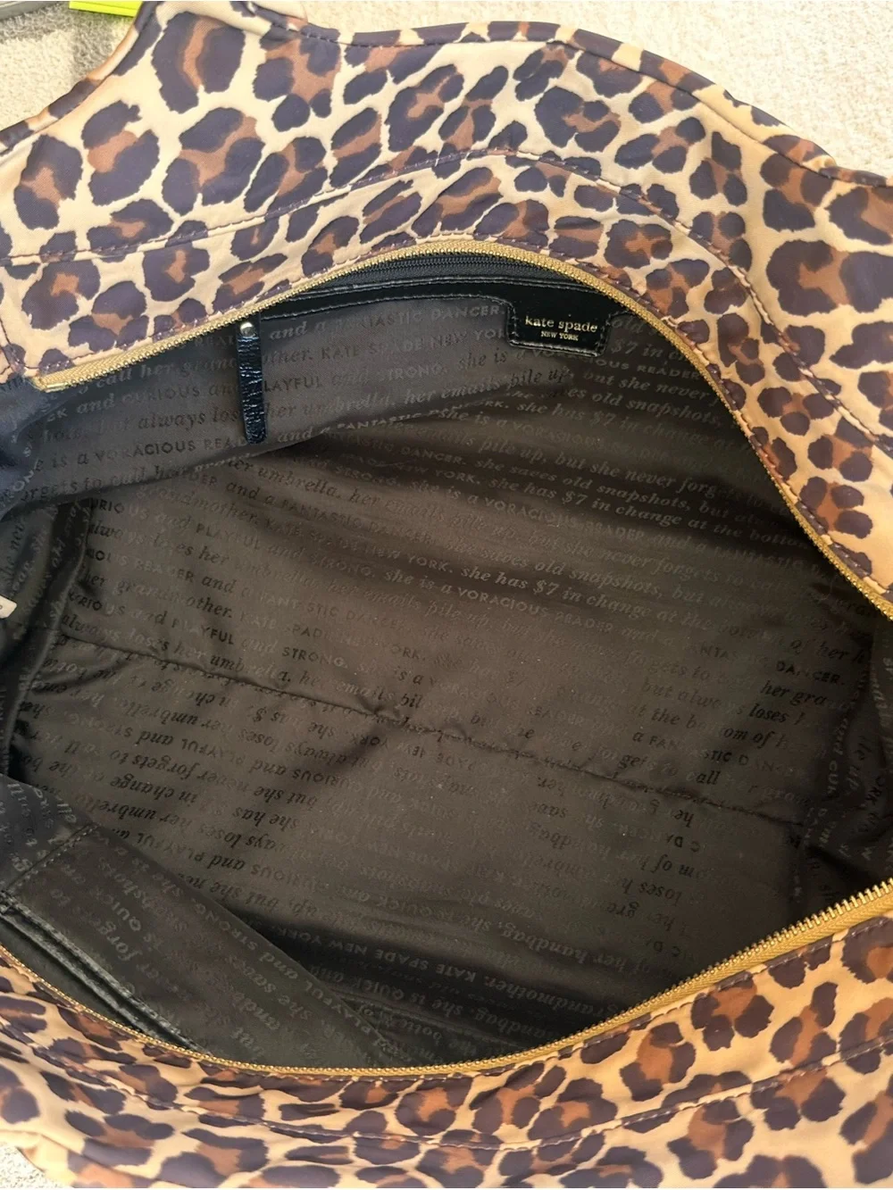 kate spade stylish leopard