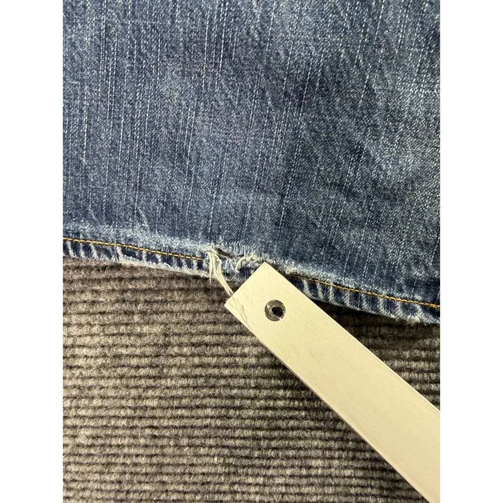 Old Navy Boot Cut Mens Blue Denim Jeans Medium Wash 34x30