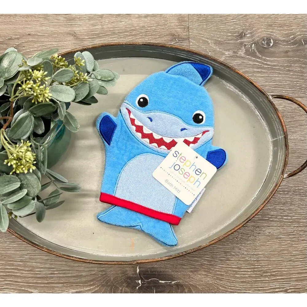 Stephen Joseph Shark Bath Mitt NEW‎