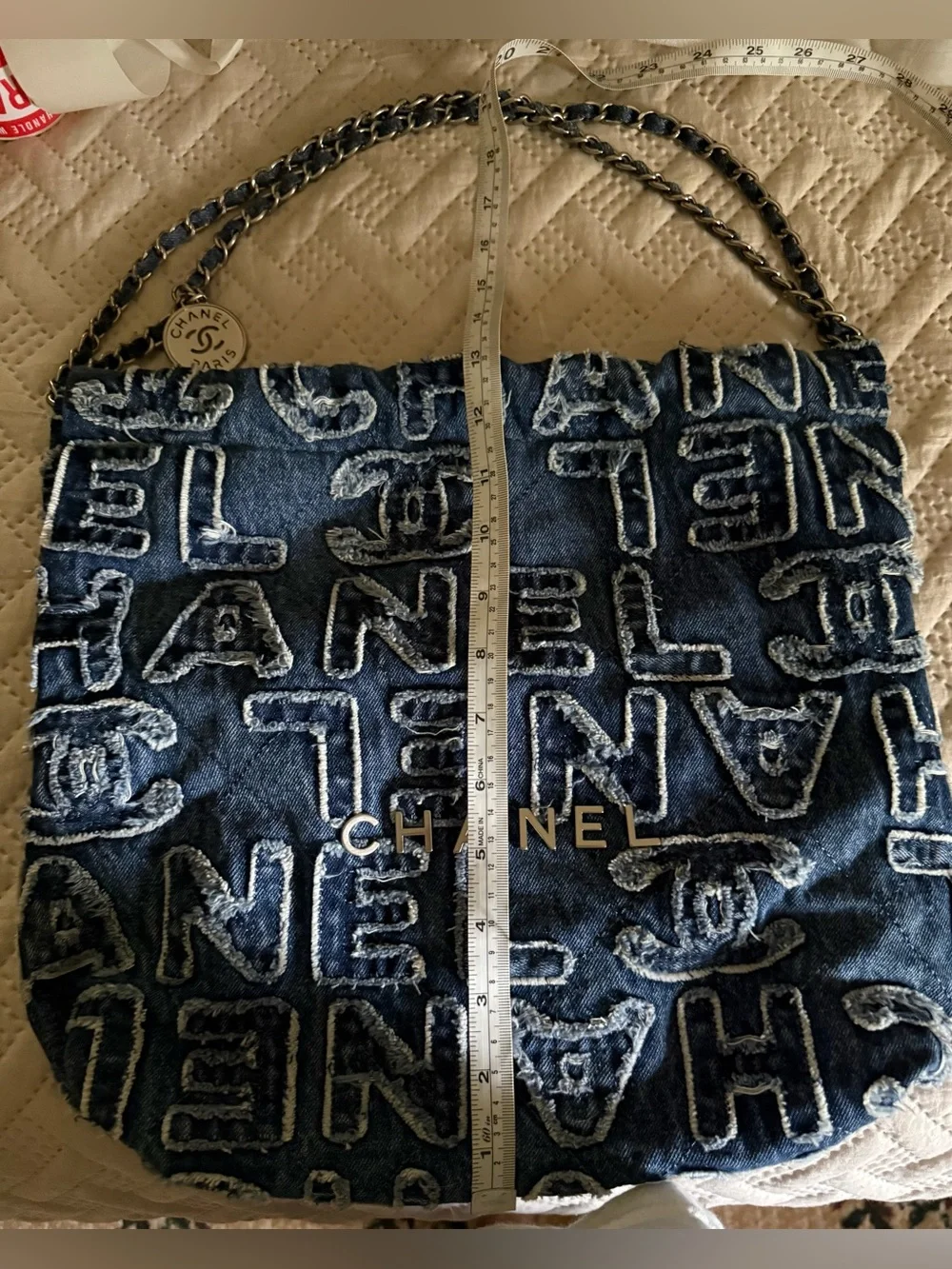 Source Unknown navy denim