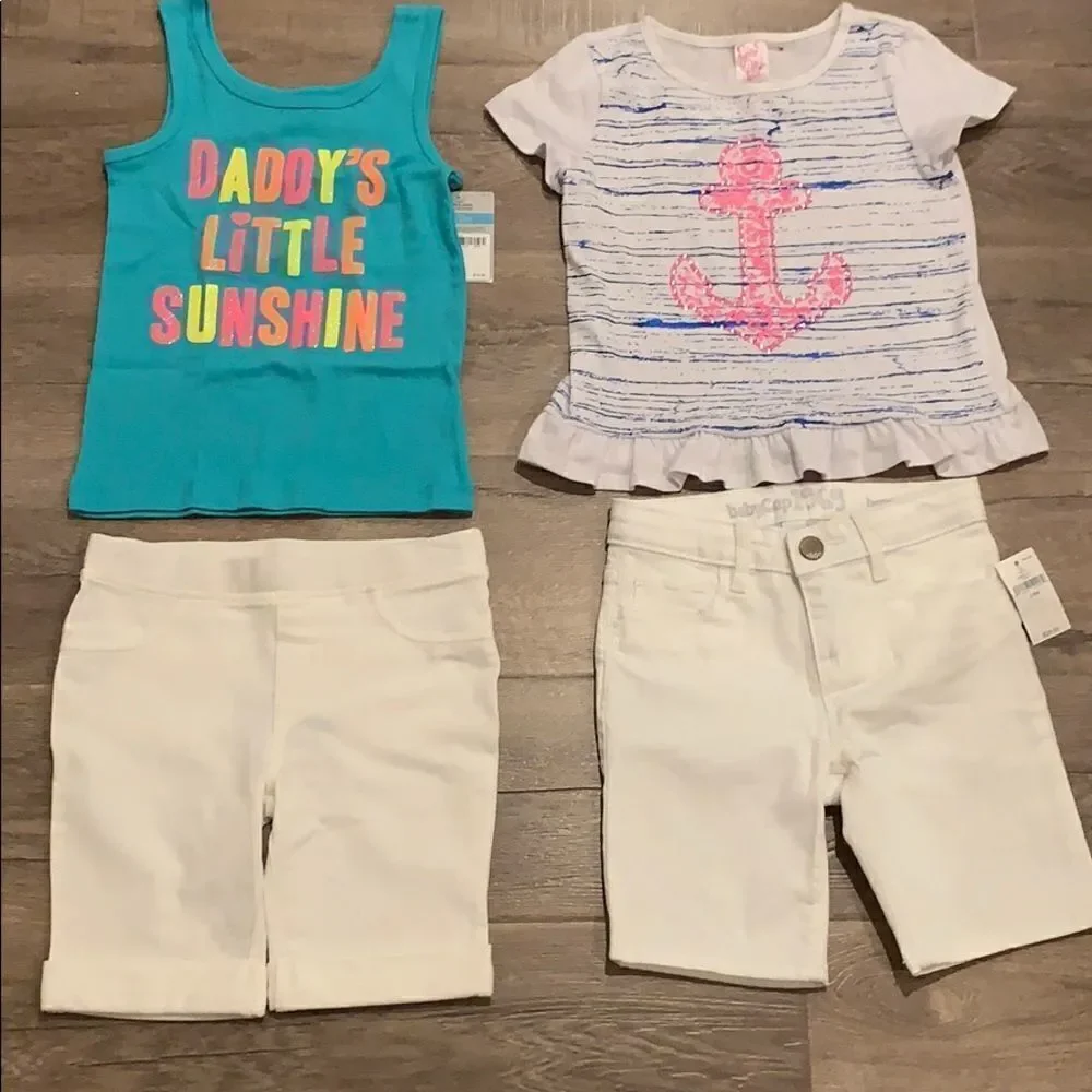 🎉Last deal🎉Girl top & shorts bundle 4