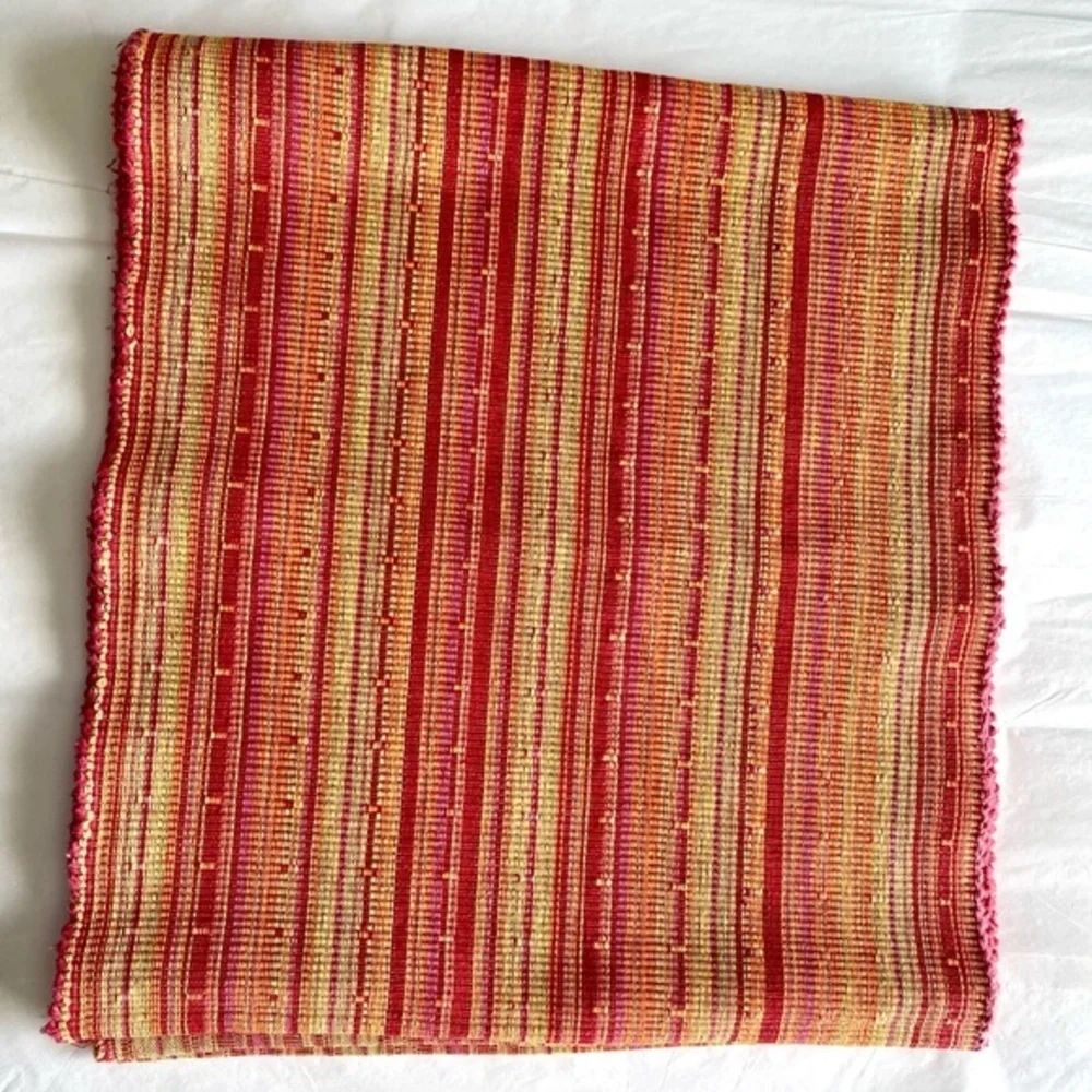 100% Cotton Table Runner World Market Vibrant Heavyweight