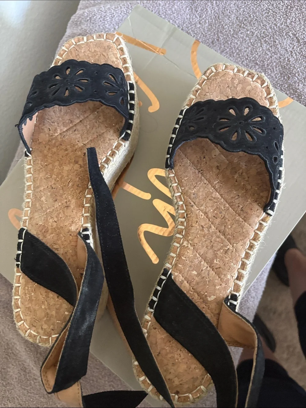 Crown Vintage espadrille platform