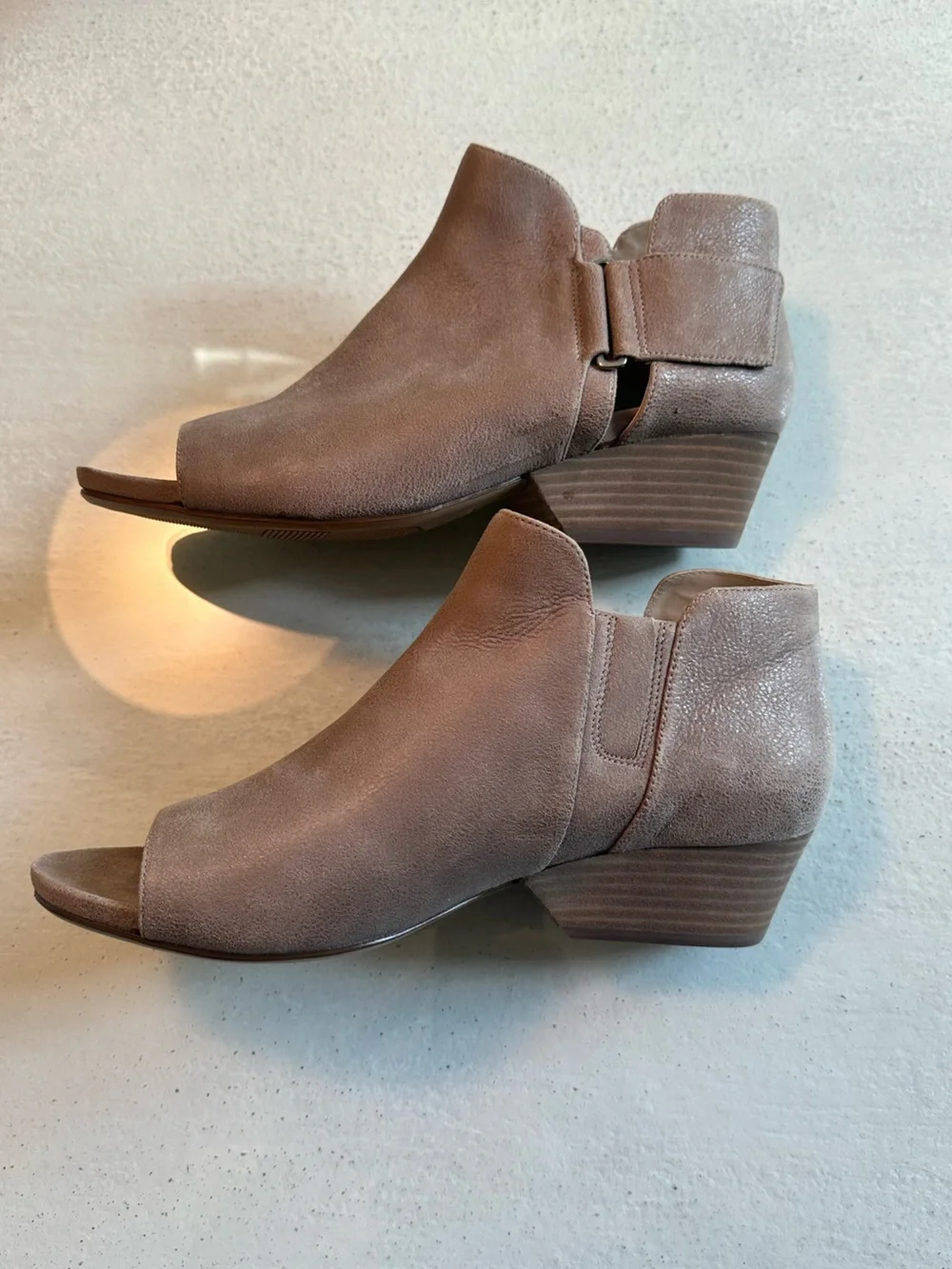Naturalizer open toe bootie