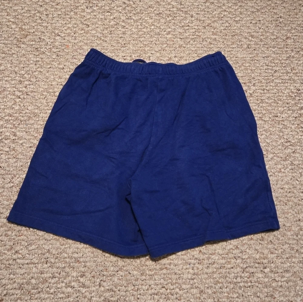 The North Face Men's Never Stop Short Bolt Blue Fleece Shorts Size Medium