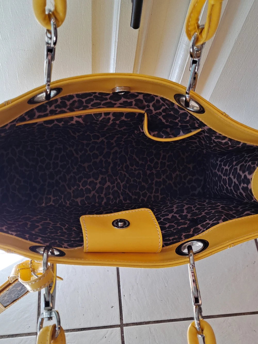 Wilsons Leather structured yellow
