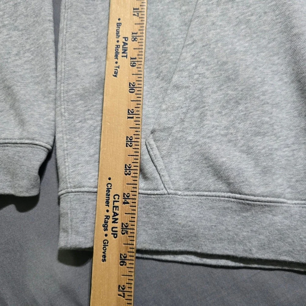 Nike New England Patriots Hoodie Mens Size M Gray Fleece Pullover 921213-063