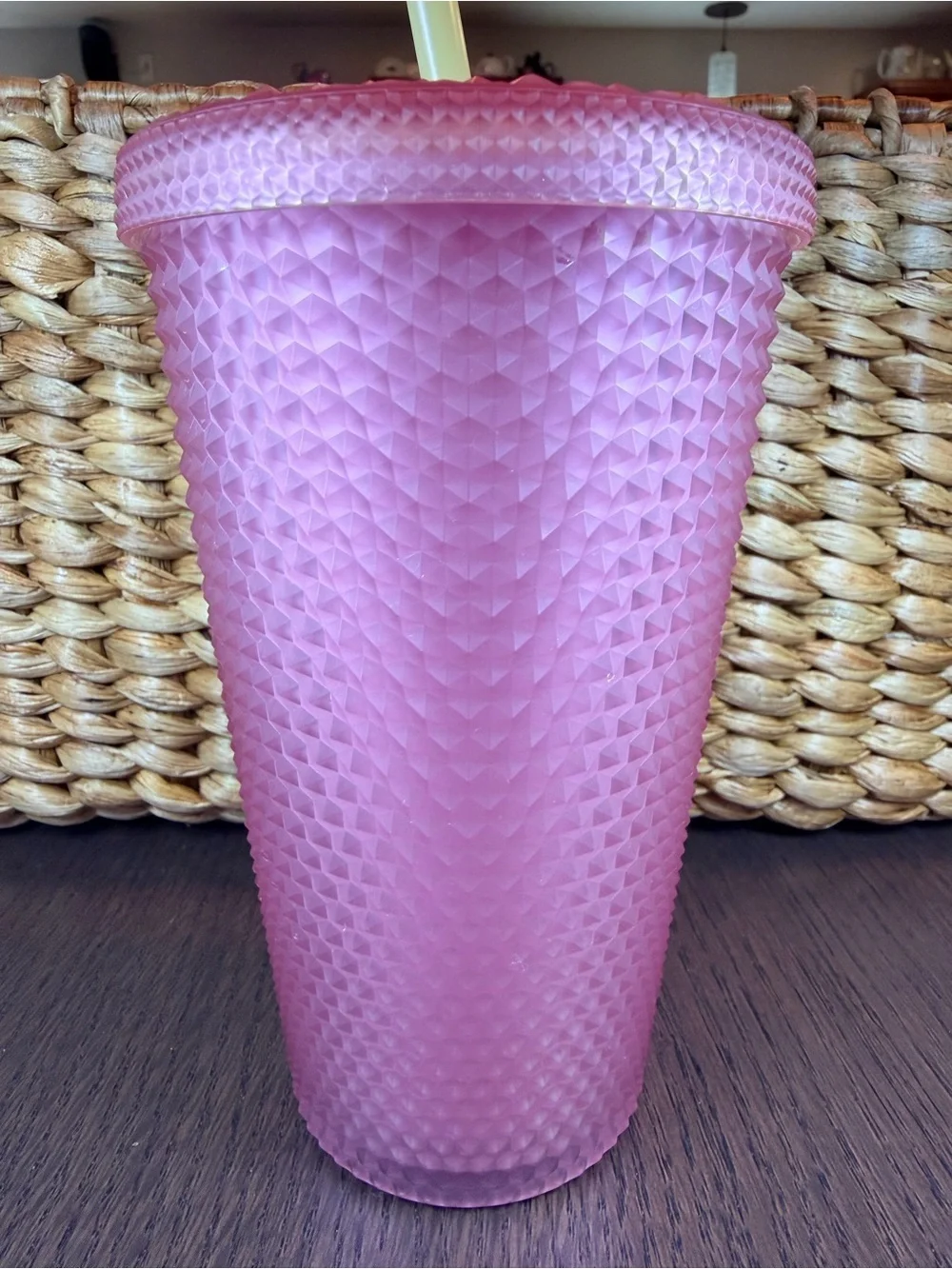 Starbucks 16oz Textured Pink Studded Tumbler - New with Tags