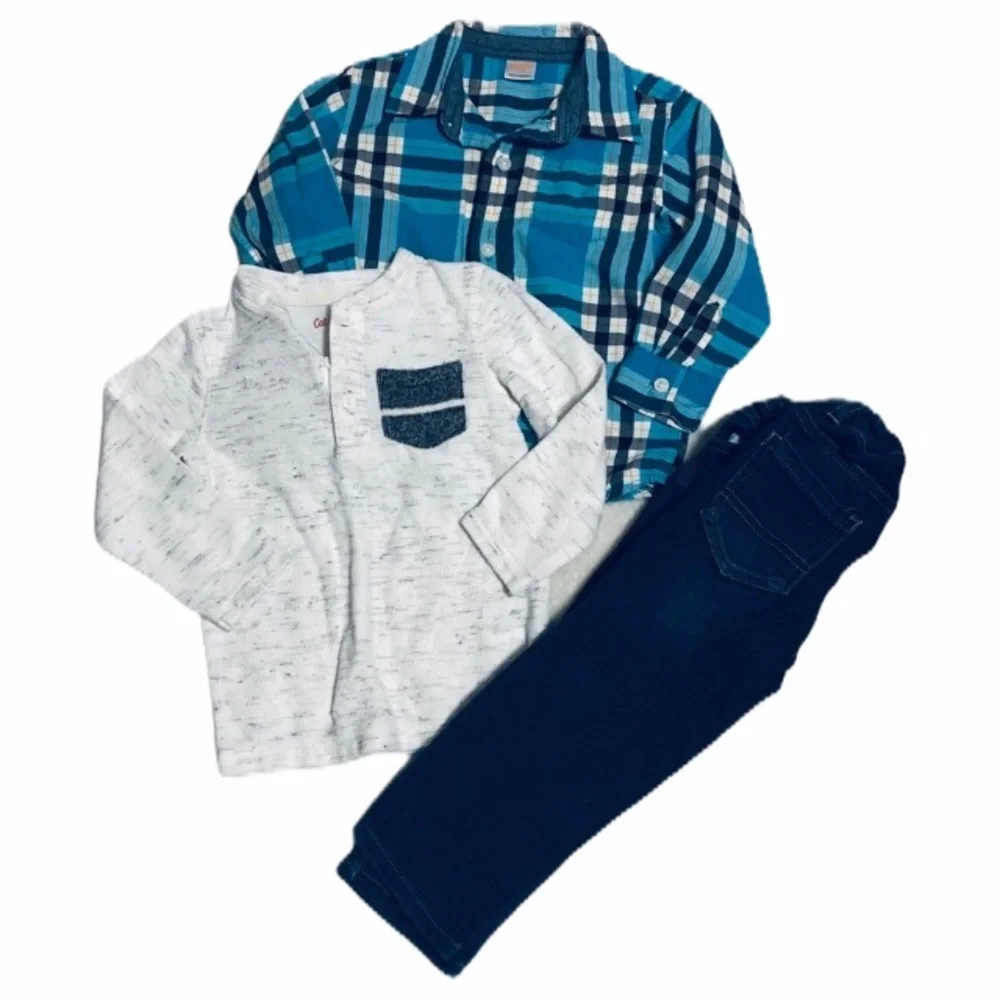 Gymboree Cat & Jack Long Sleeve Shirts & Jeans