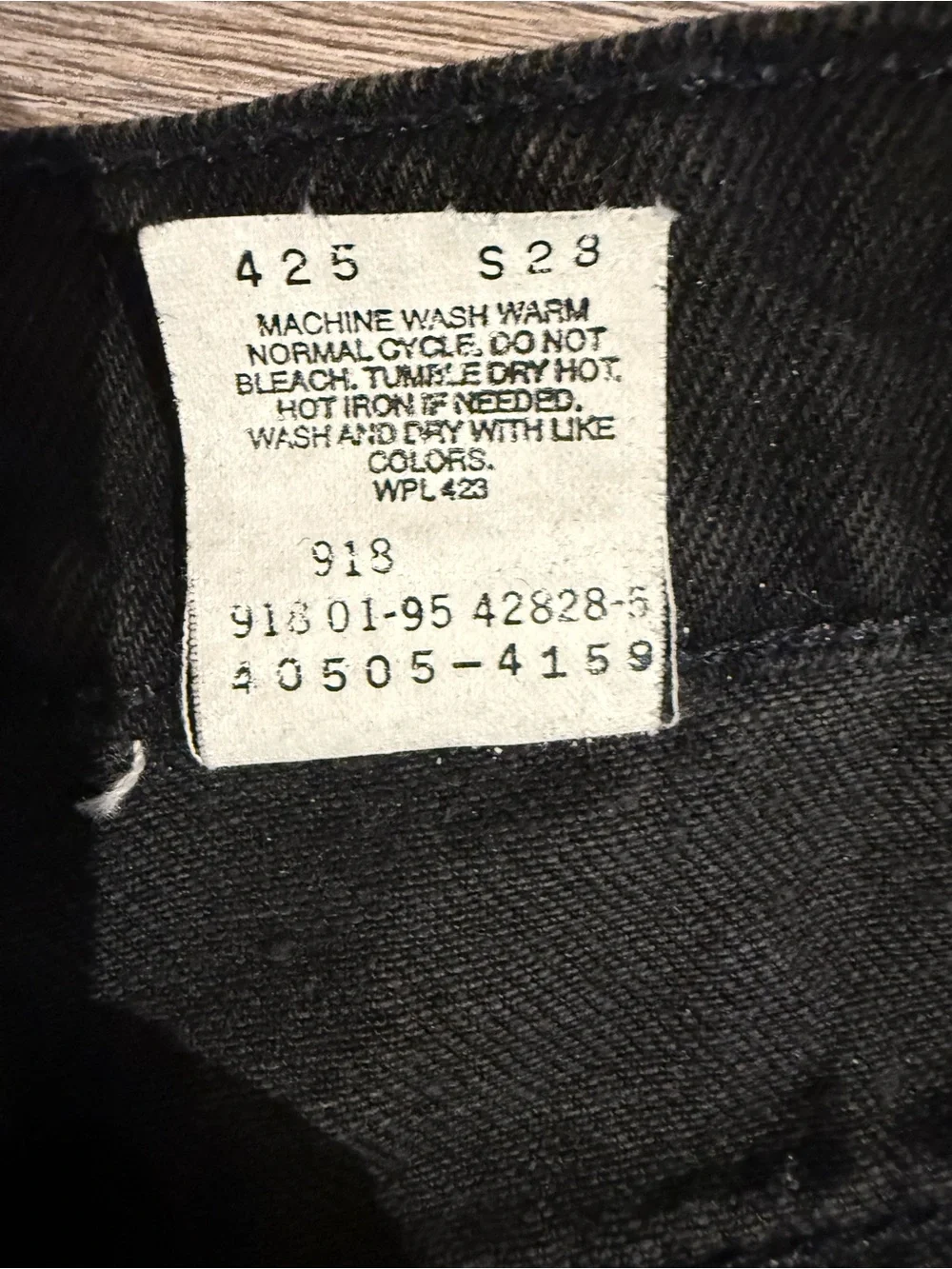 Levis classic straight