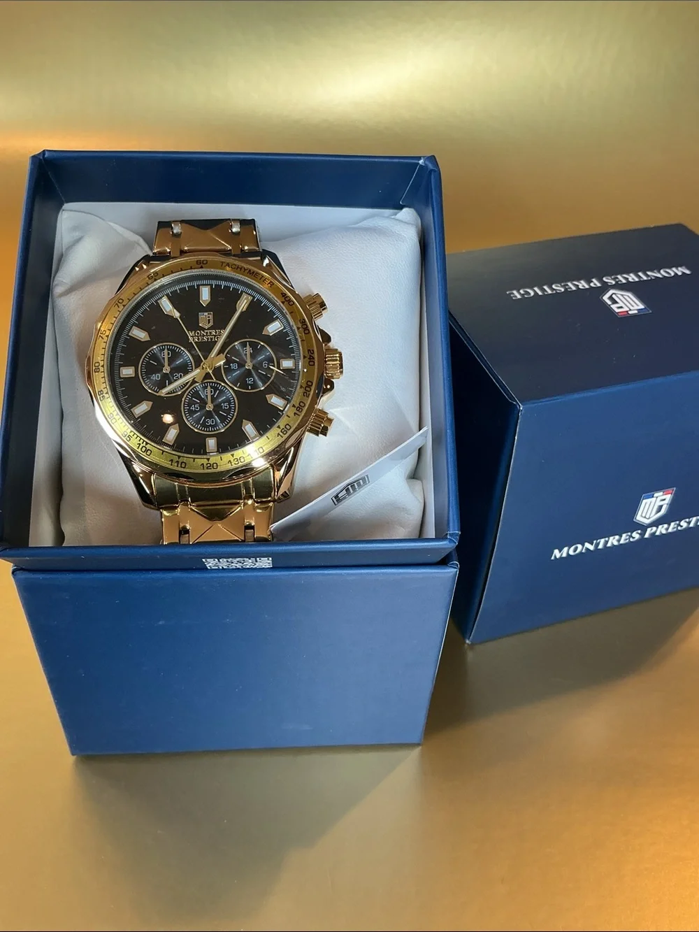 Invicta gold tone