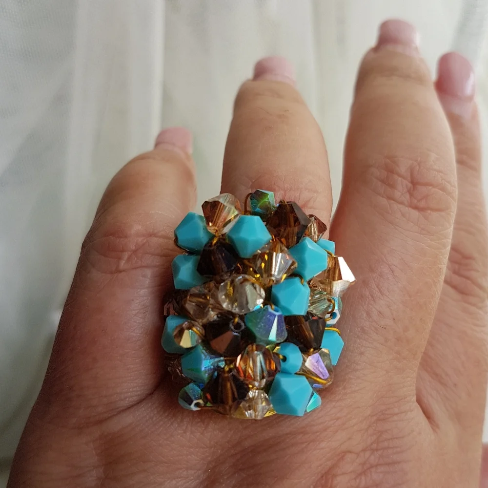 Swarovski statement ring