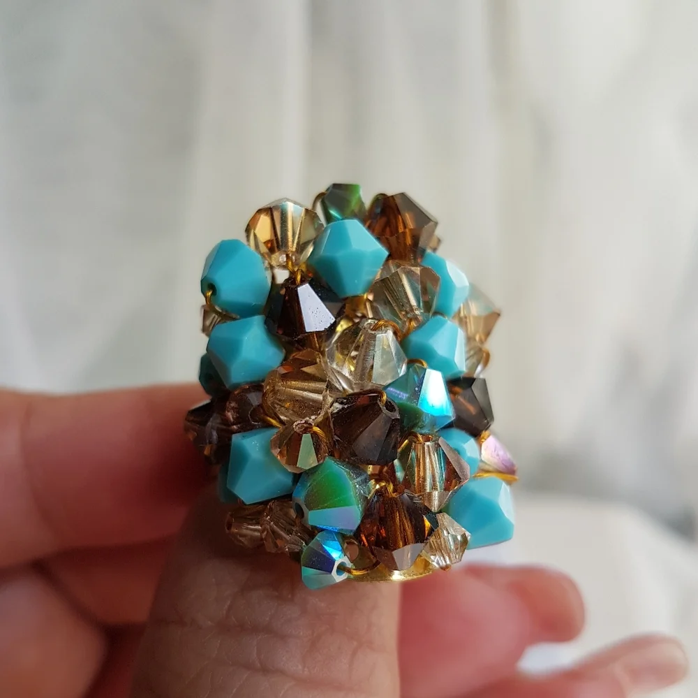 Swarovski statement ring
