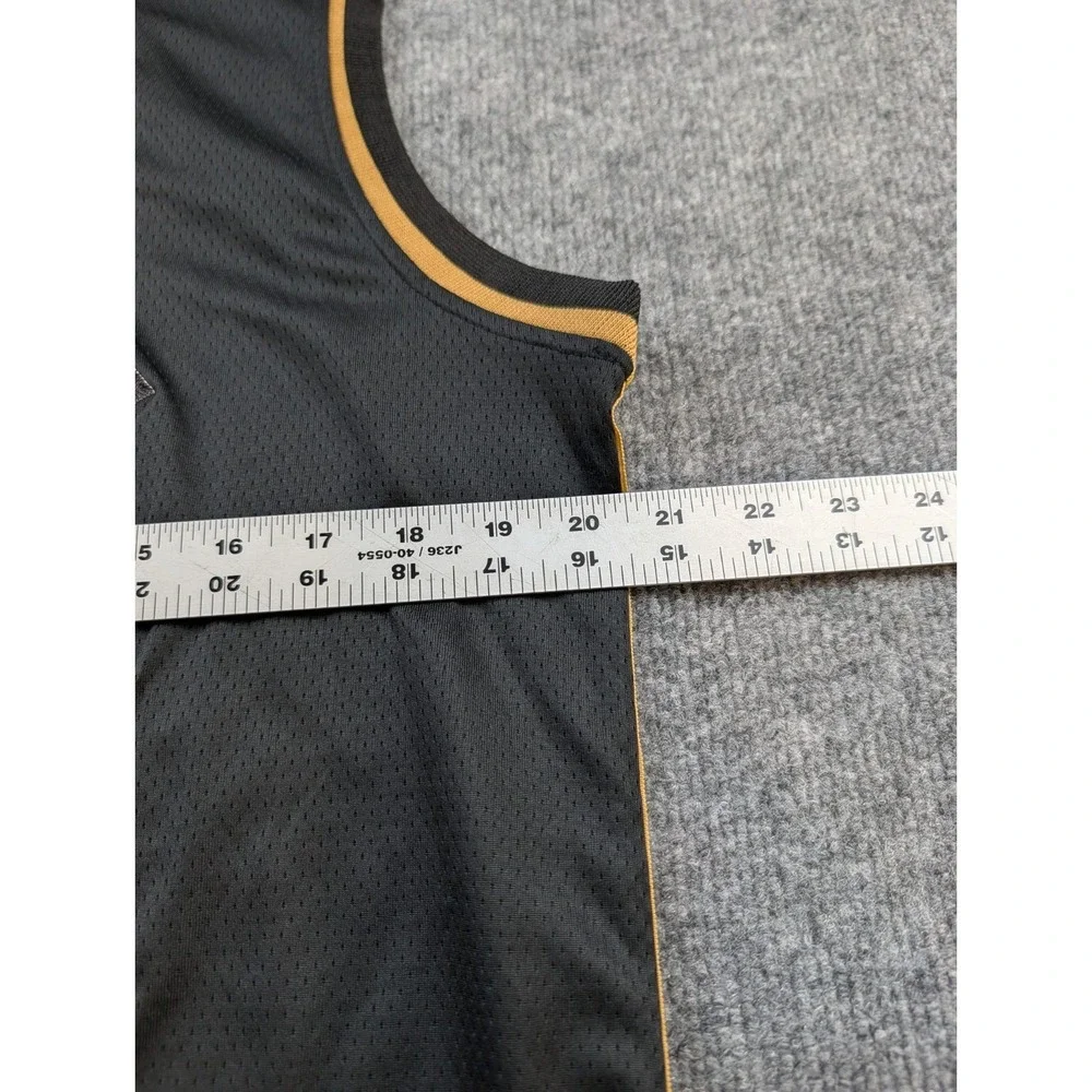 Nike Golden State Warriors Wiseman Jersey 33 Black Gold Swingman Men's 50 NWT