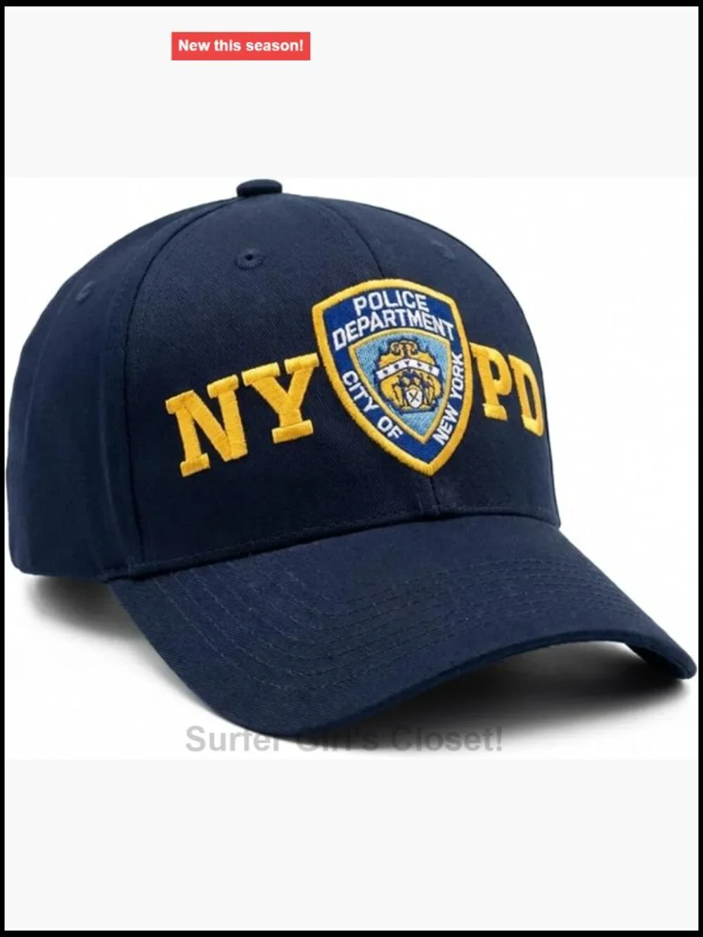 Adjustable Cotton Baseball Cap with Embroidered Logo
