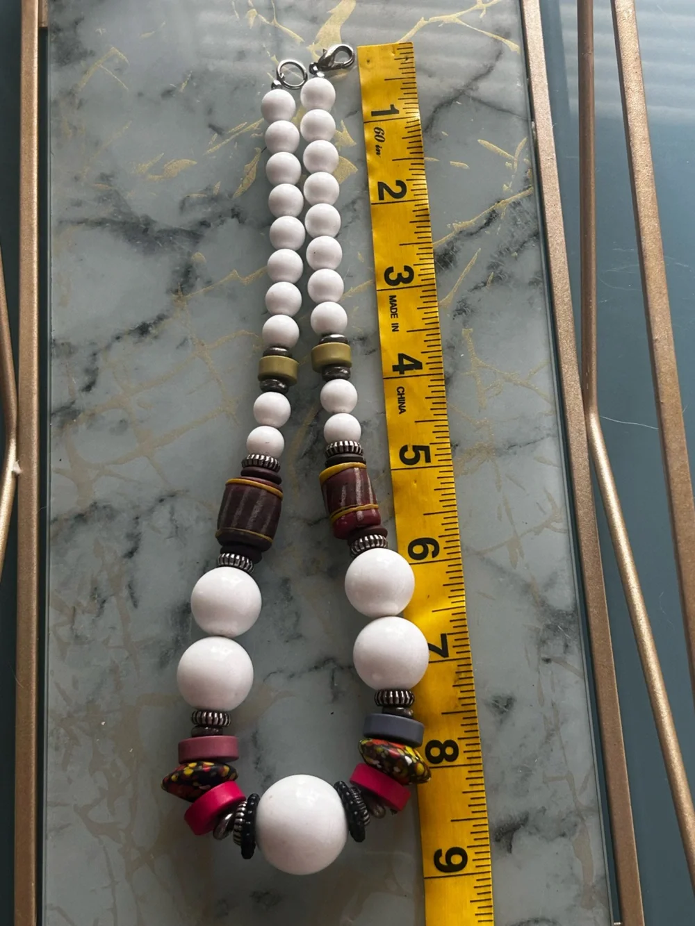 Source Unknown white chunky