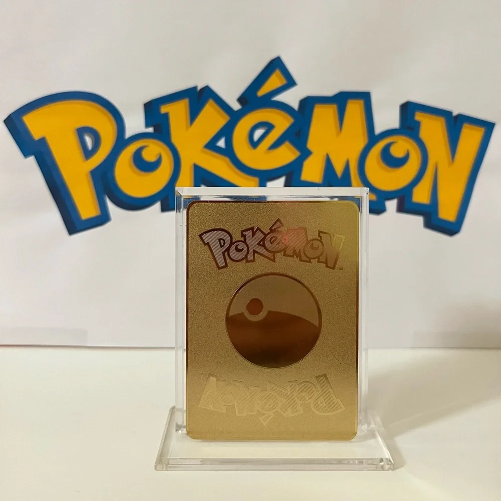 Pokémon Leafeon VMAX 167/203 Evolving Skies -  Metal Gold Card/ Fan Art